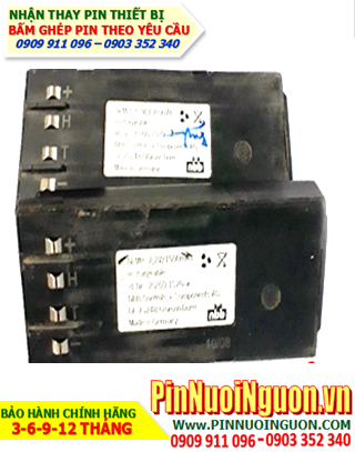 Pin máy bộ đàm NPP CONTROLS DE-72548, 7.2v-1500mAh, Thay CELLS pin NiMh chính hãng| Còn hàng-Bảo hành 6 tháng